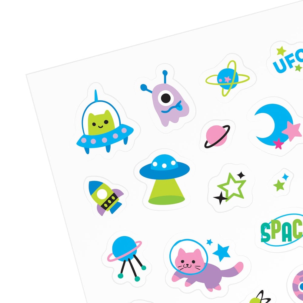 Ooly Stickiville Çıkartmalar - Space Buddies
