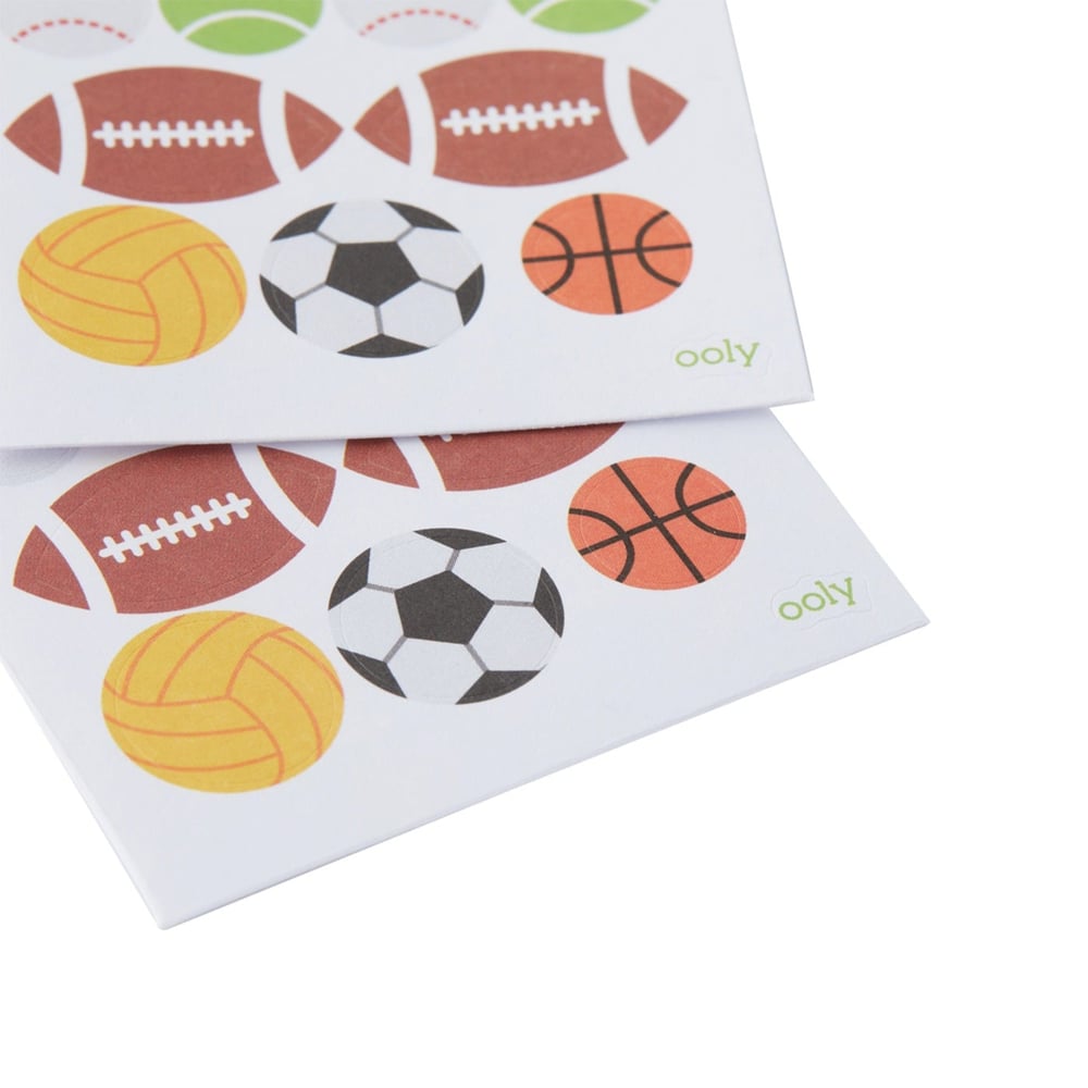 Ooly Stickiville Çıkartmalar - Sport Balls