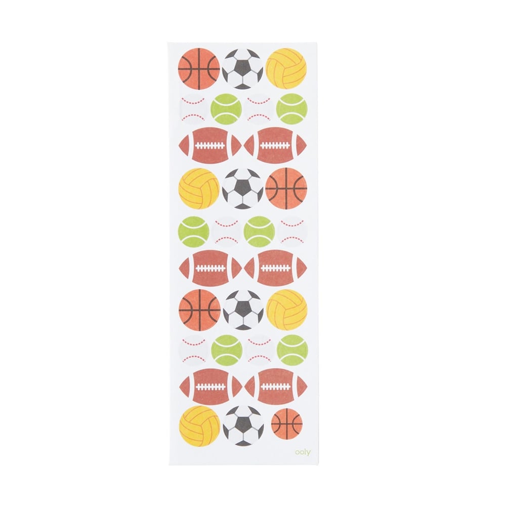 Ooly Stickiville Çıkartmalar - Sport Balls