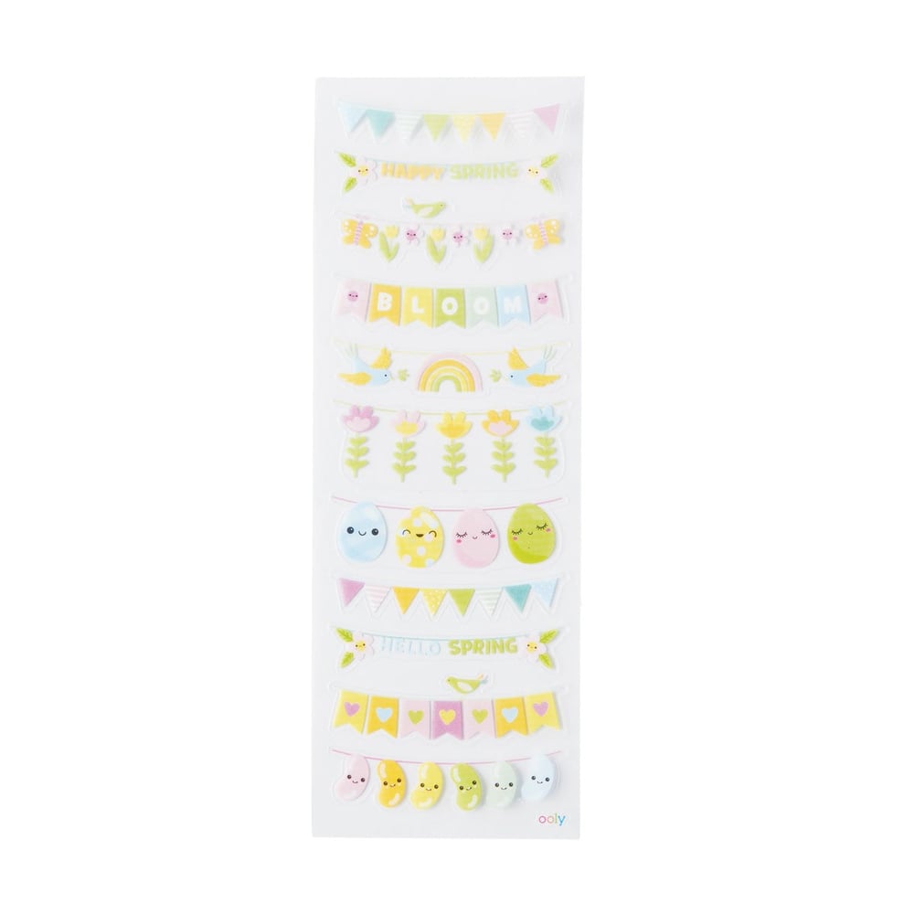 Ooly Stickiville Çıkartmalar - Spring Banners