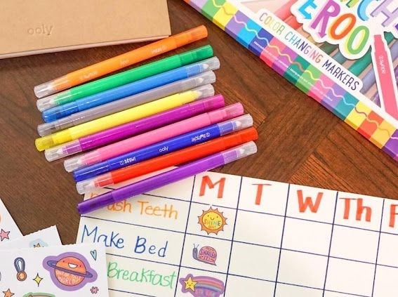 Ooly Switch-eroo Renk Değiştiren 12’li Keçeli Kalem