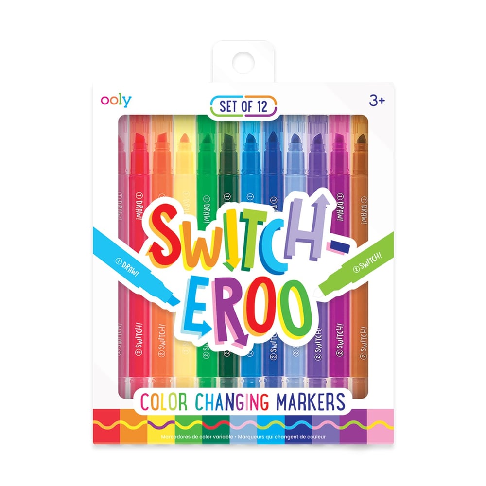 Ooly Switch-eroo Renk Değiştiren 12’li Keçeli Kalem