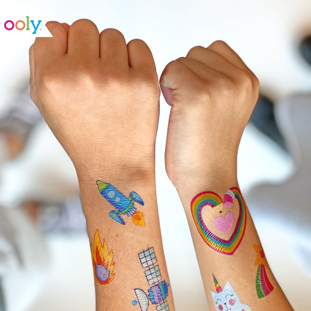 Ooly Tattoo Palooza Geçici Dövme Seti - Funtastic Friends