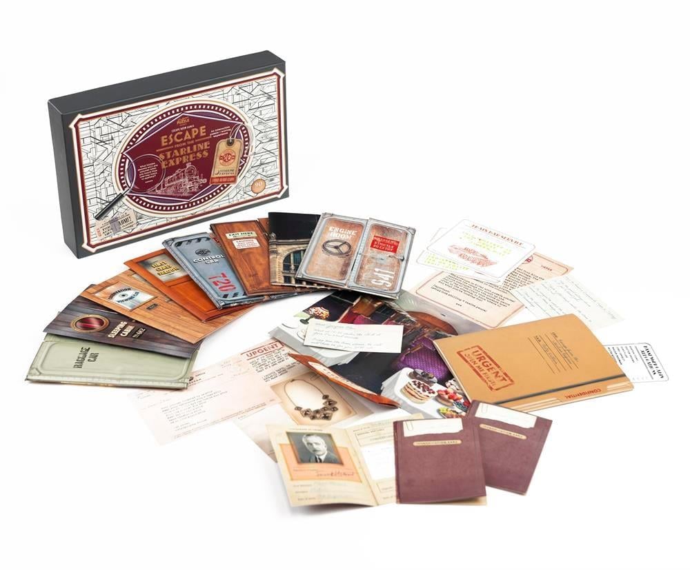 Professor Puzzle - Dedektif Oyunu - Escape From The Starline Express