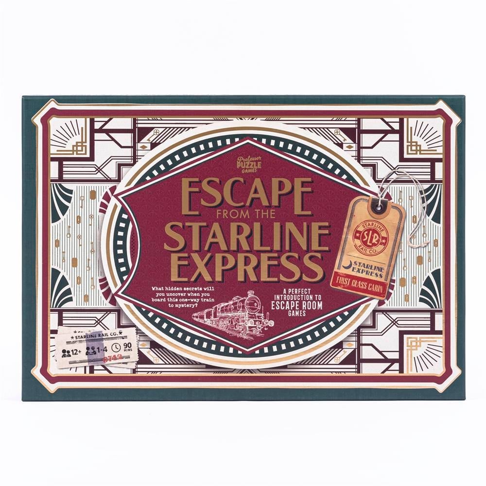 Professor Puzzle - Dedektif Oyunu - Escape From The Starline Express