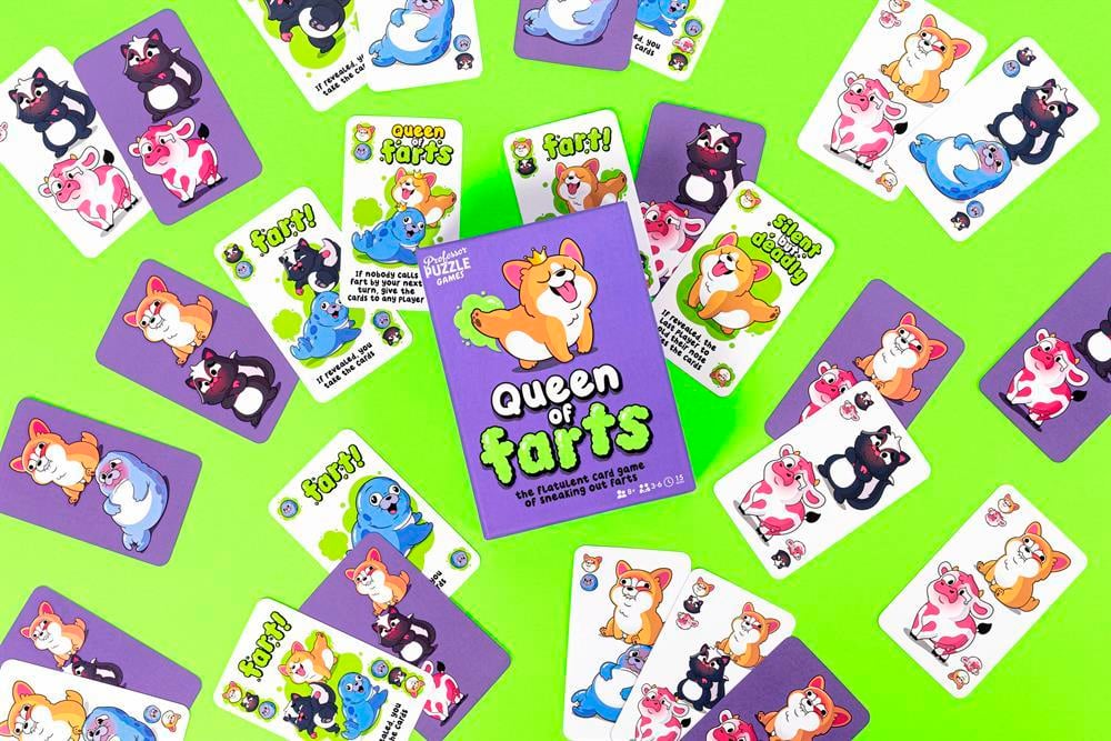 Professor Puzzle - Kart Oyunu - Queen Of Farts