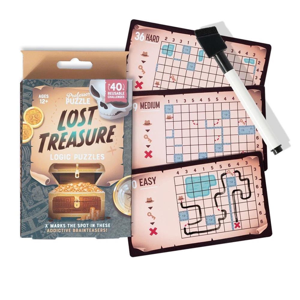 Professor Puzzle - Mantık Bulmacaları - Lost Treasure