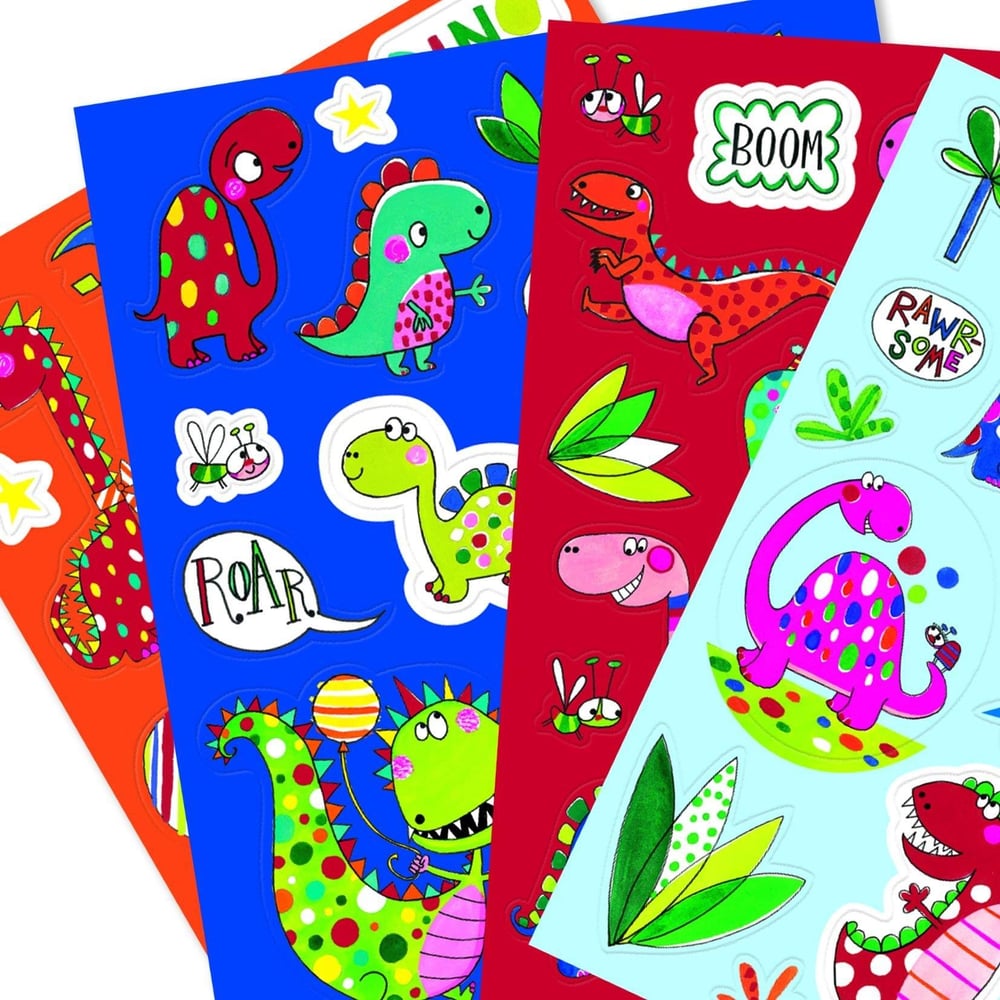 RACHEL ELLEN Sticker Seti / Dinosaur