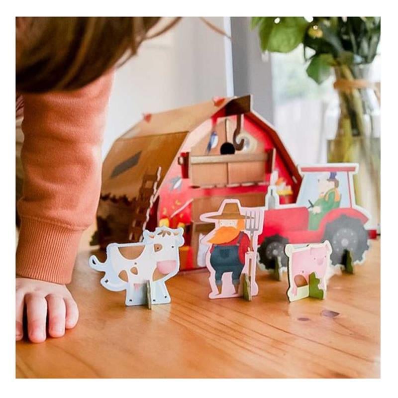 3D Çiftlik - Kitap ve 3D Model