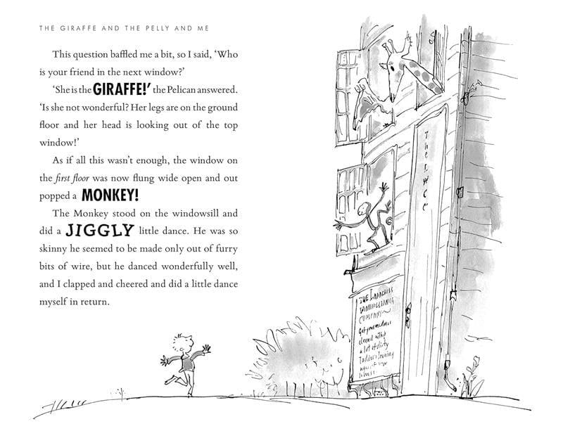 The Giraffe and the Pelly and Me - Paperback
