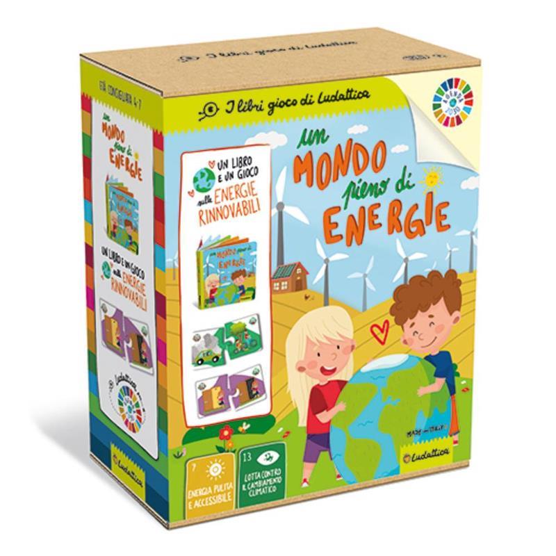 Enerji Dolu Bir Dünya - Puzzle ve Kitapçık
