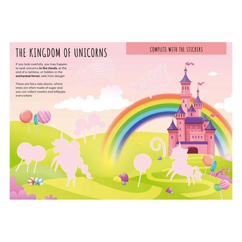 Sticker ve Aktivite Kitabı - Unicorn
