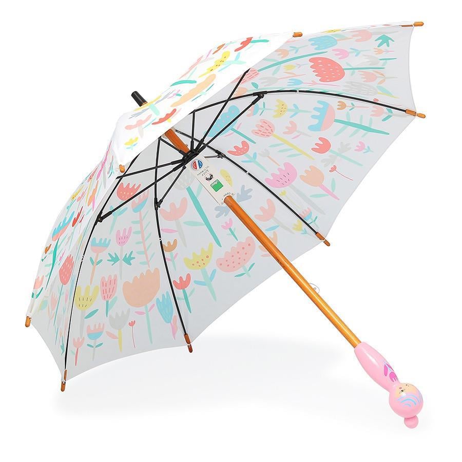 Vilac - Flower Pink Umbrella - Çiçekli Pembe Şemsiye - Suzy Ultman