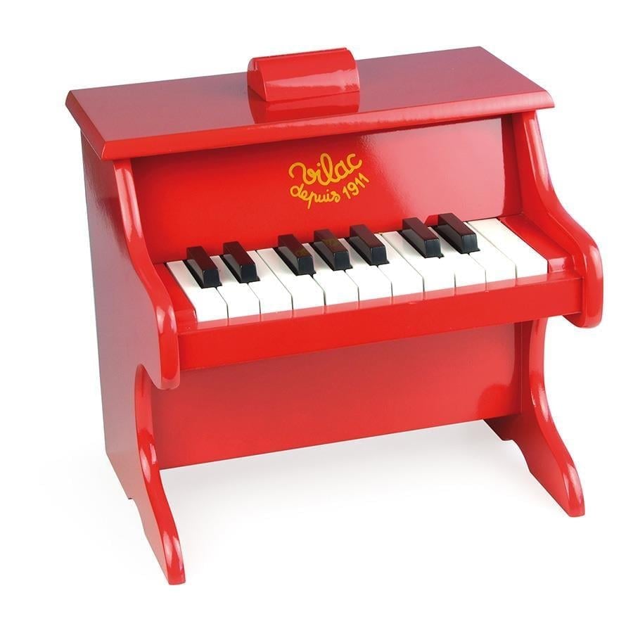 Vilac - Mini Piyano - Kırmızı