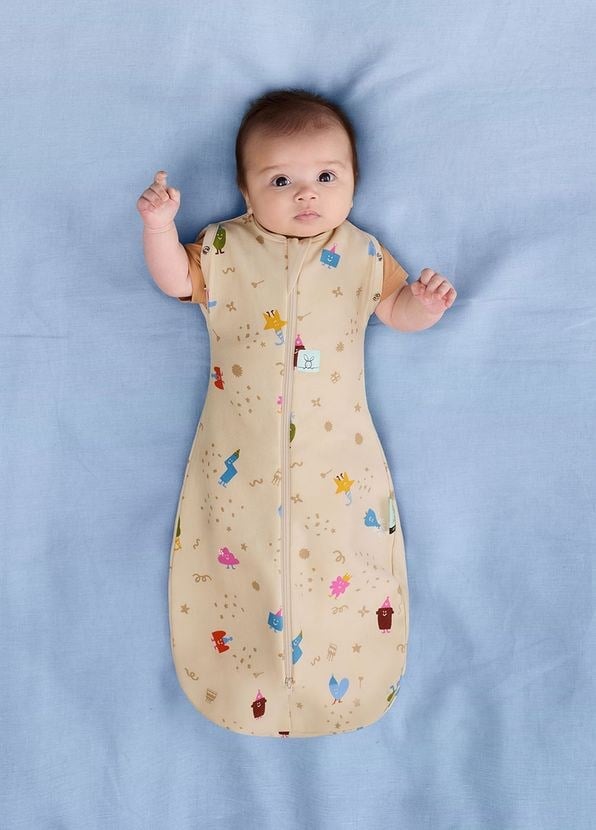 Ergopouch Organik Pamuklu Kundak (1.0 TOG) Birthday Blobs