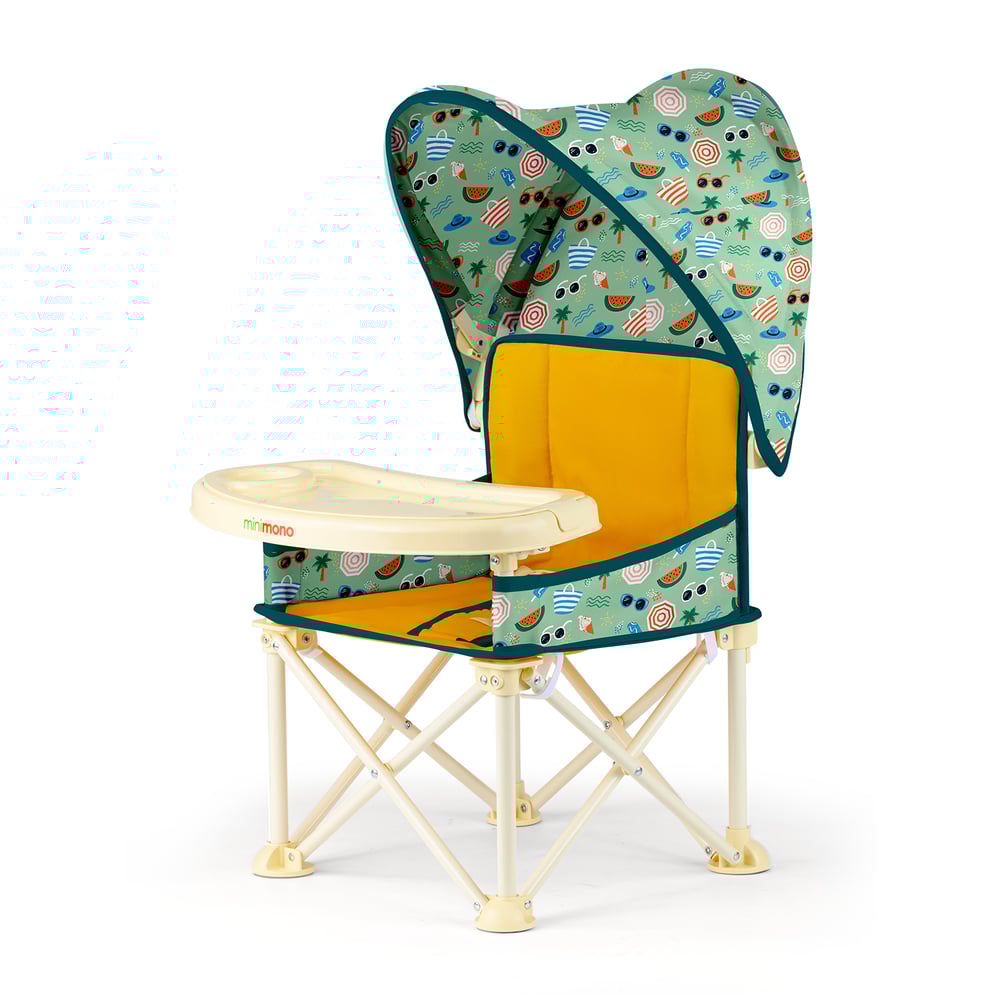 Minimono PlusUp Tenteli Portatif  Mama Sandalyesi, Plaj