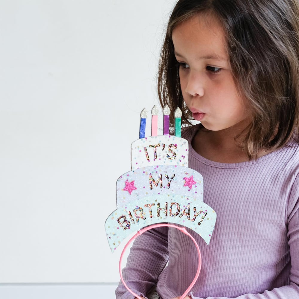 Mimi & Lula Party Birthday Cake Taç