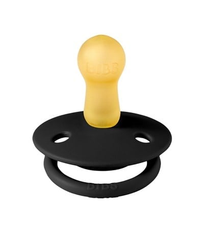 Bibs De Lux Kauçuk Emzik, Black