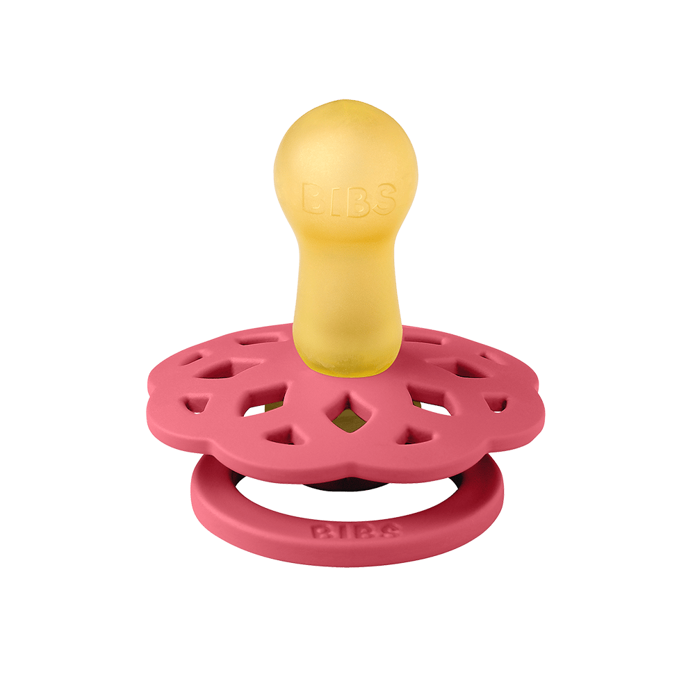 Bibs Boheme Kauçuk Emzik, Coral (6-18 ay)