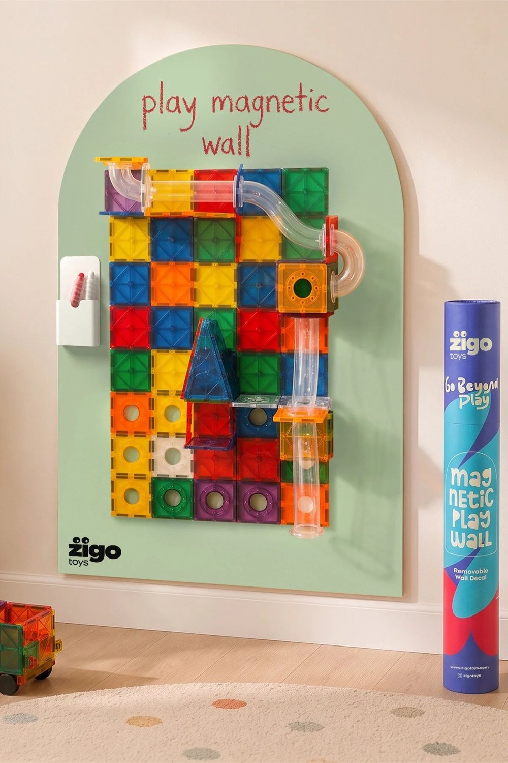 Zigo Toys Manyetik Duvar Panosu, Ada Çayı