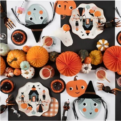 Meri Meri - Witch Plates - Cadı Tabaklar - 8Li