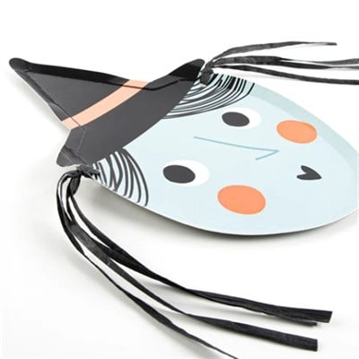 Meri Meri - Witch Plates - Cadı Tabaklar - 8Li