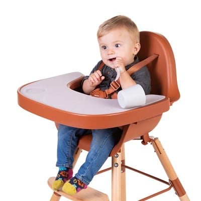 Evolu 2 Mama Sandalyesi Rust + Ön tepsi ( Silikon Matlı) 