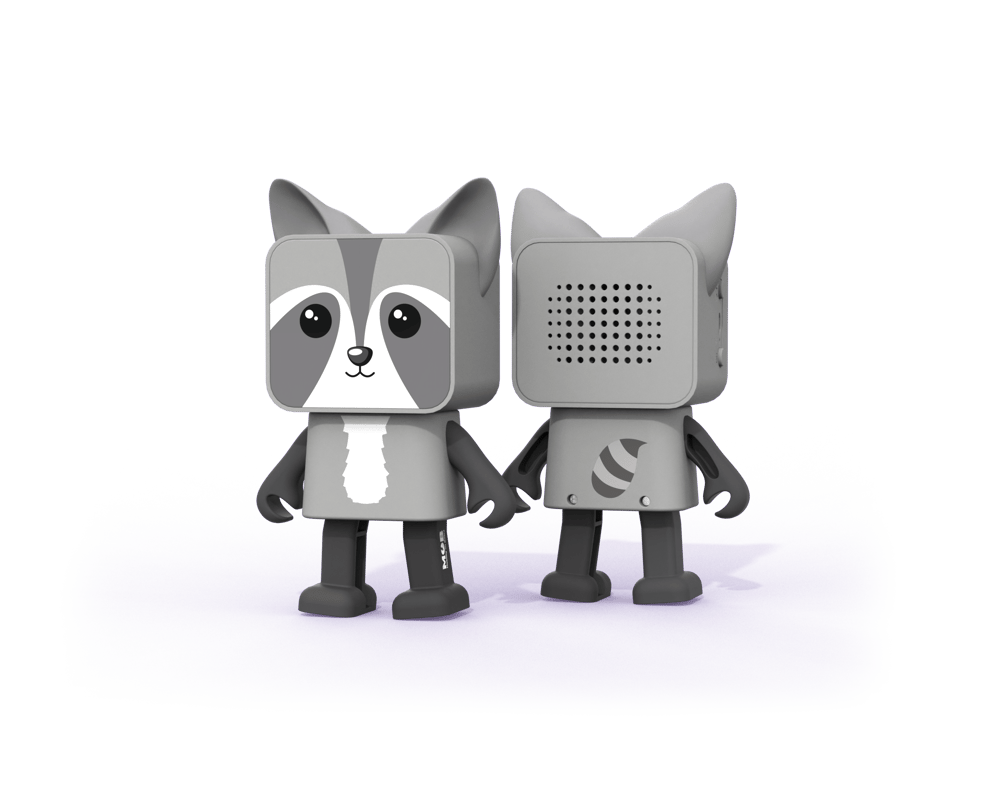 Dans Eden Hayvanlar Bluetooth Hoparlör - Rakun