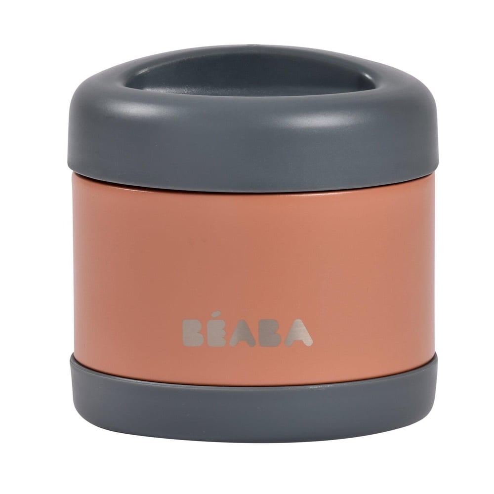 Paslanmaz Çelik Yiyecek Termosu 500ml, Mineral grey/Terracotta