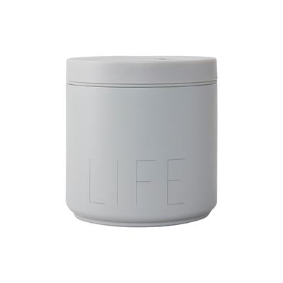 Design Letters Life Yiyecek Termosu, Gri (Büyük)