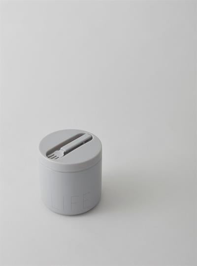 Design Letters Life Yiyecek Termosu, Gri (Büyük)