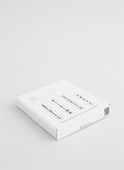 Tritan Çatal Kaşık Bıçak Seti, Beyaz