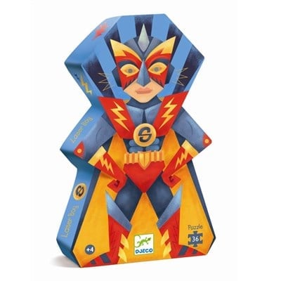 Djeco Dekoratif Puzzle 36 Super Boy