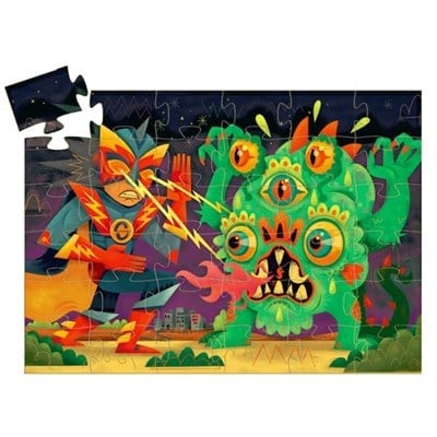 Djeco Dekoratif Puzzle 36 Super Boy