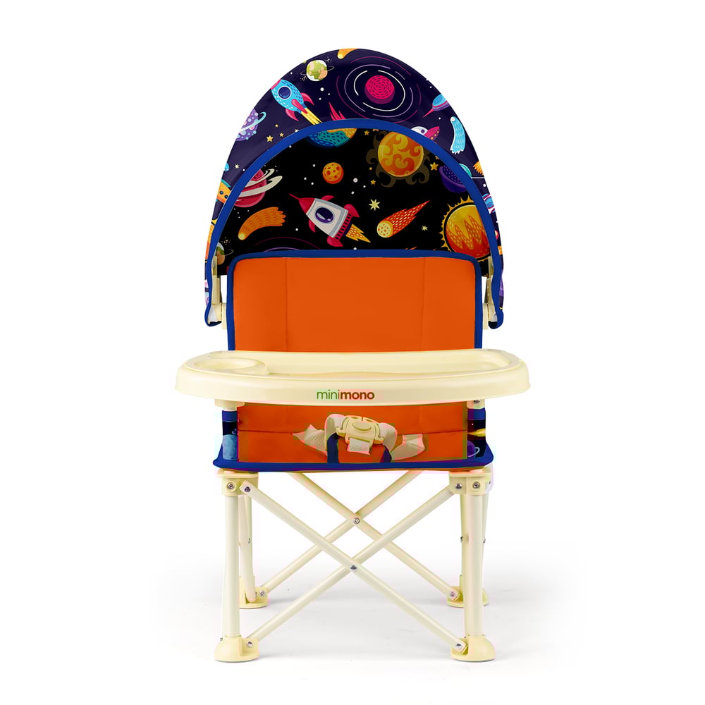 Minimono PlusUp Tenteli Portatif  Mama Sandalyesi, Uzay