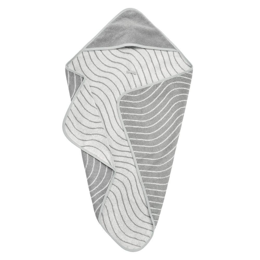 Hoodie Başlıklı Havlu, Woodland Cool grey