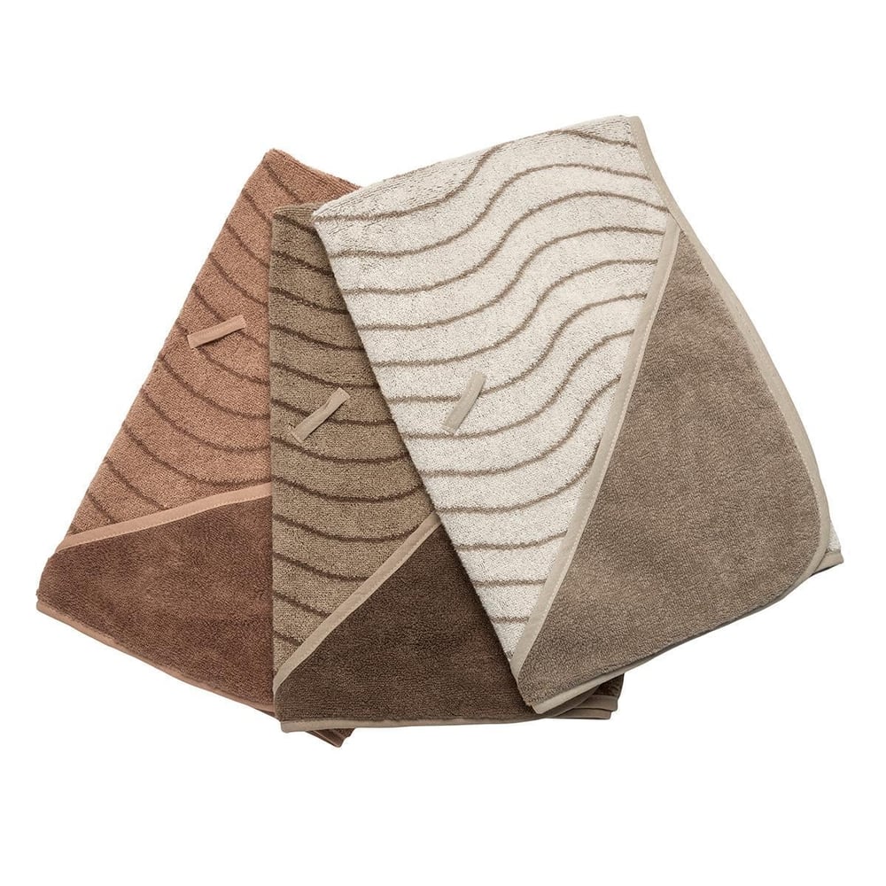 Hoodie Başlıklı Havlu, Woodland Mocca