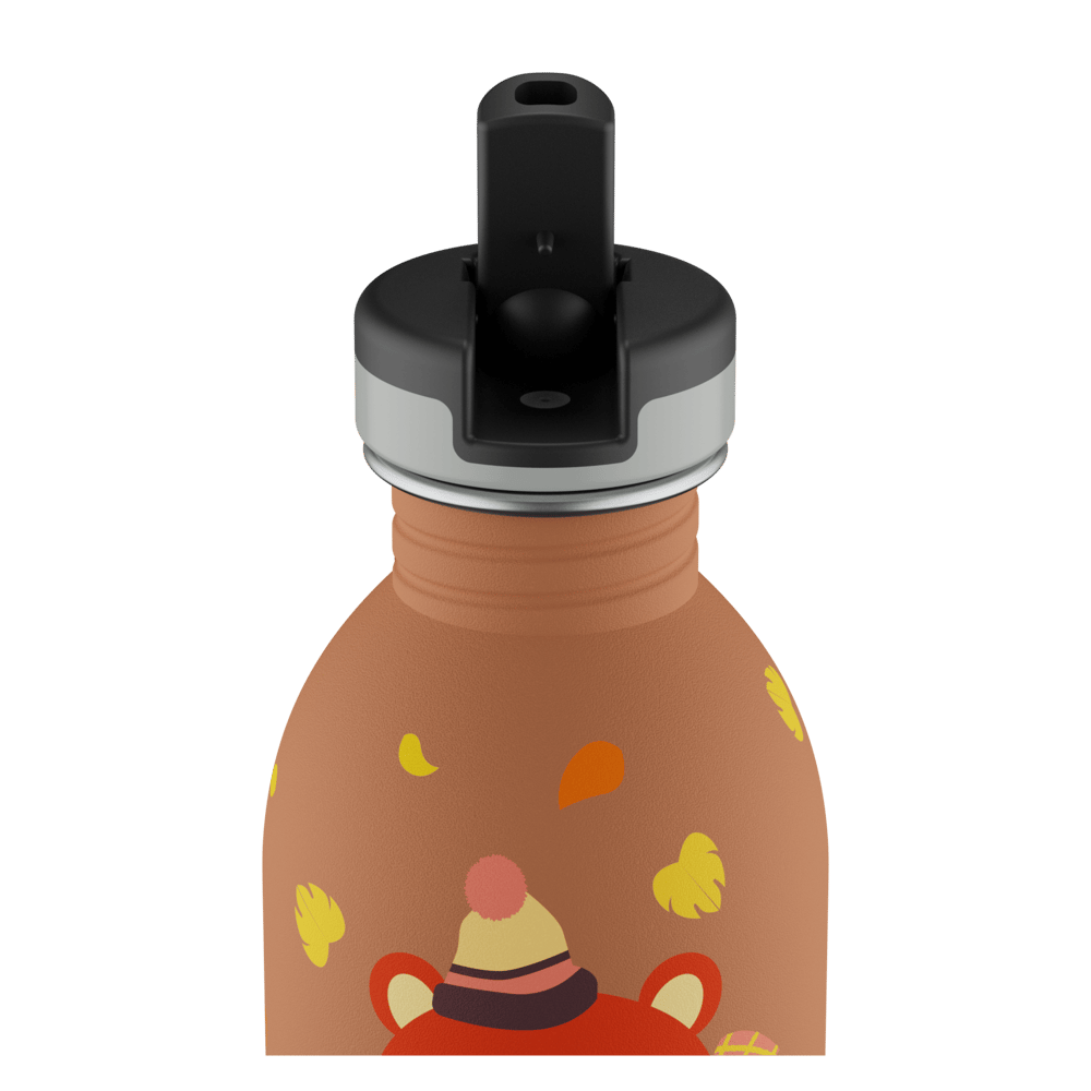 24Bottles Kids Bottle Paslanmaz Çelik Çocuk Su Matarası 250 ml, Sweet Bear