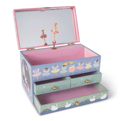 Floss & Rock 3 Cekmeceli Müzikli Mücevher Kutusu / Enchanted *YENİ*