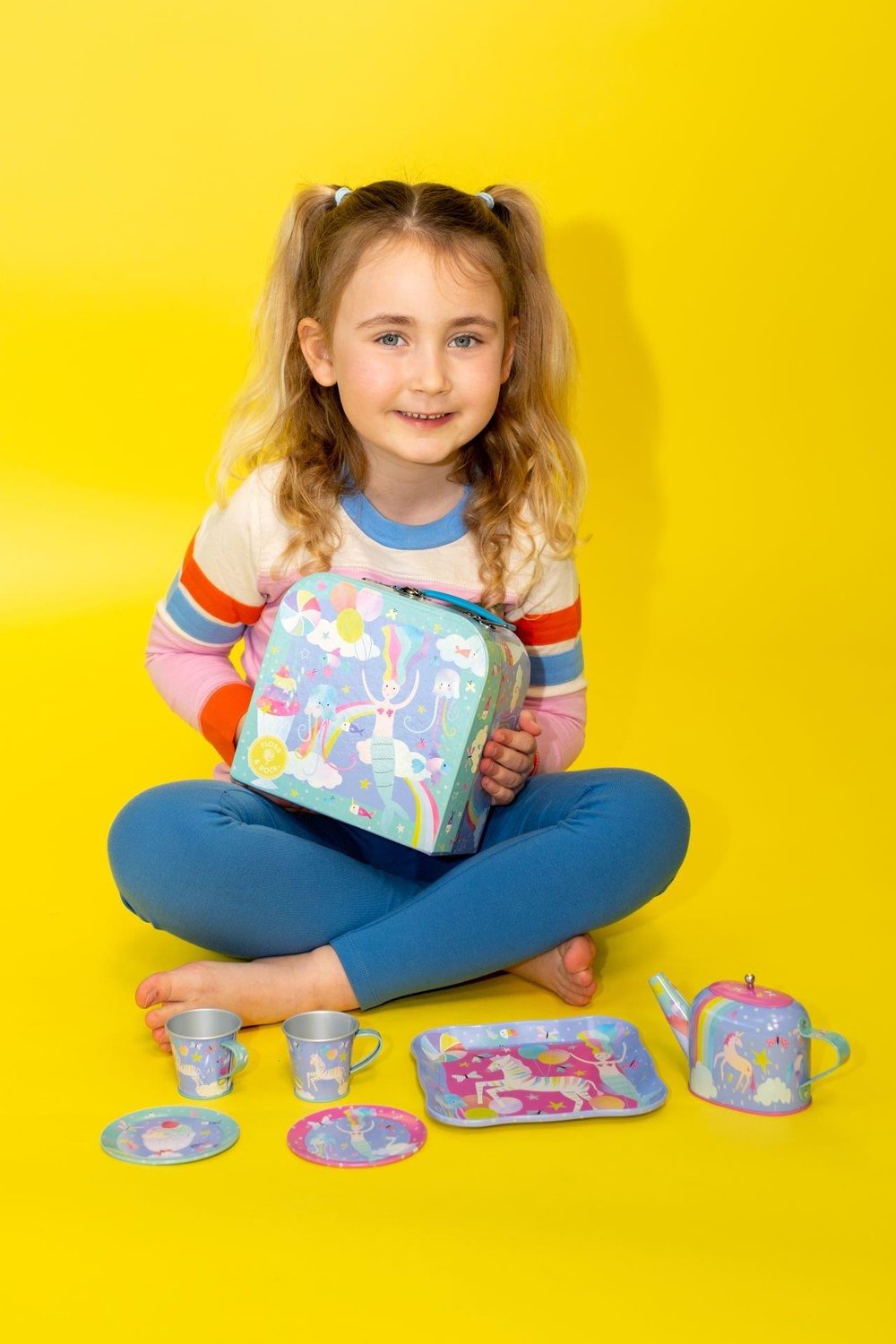 FLOSS & ROCK 7 Parça Çay Seti / Fantasy 