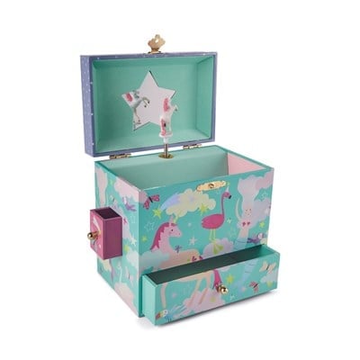 Floss & Rock Müzikli 3 Çekmeceli Mücevher Kutusu / Fantasy *YENİ*