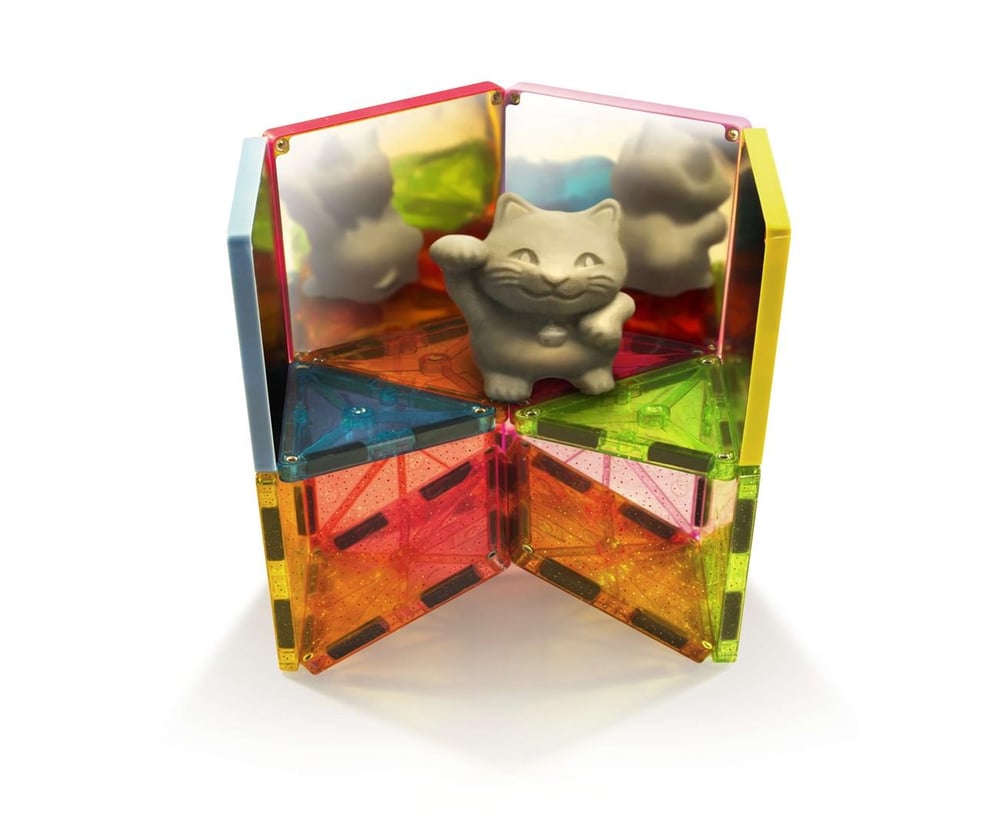 MAGNA-TILES® - Parıltılı & Aynalı - 15 Parça