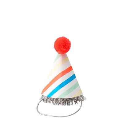 Meri Meri - Birthday Hat Card - Doğum Günü Şapkası Tebrik Kartı