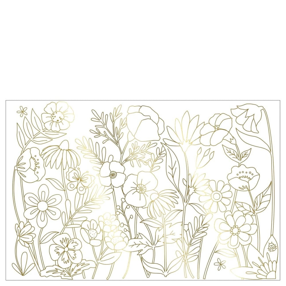 Meri Meri - Butterfly Colouring Posters - Kelebek Boyamalı Poster