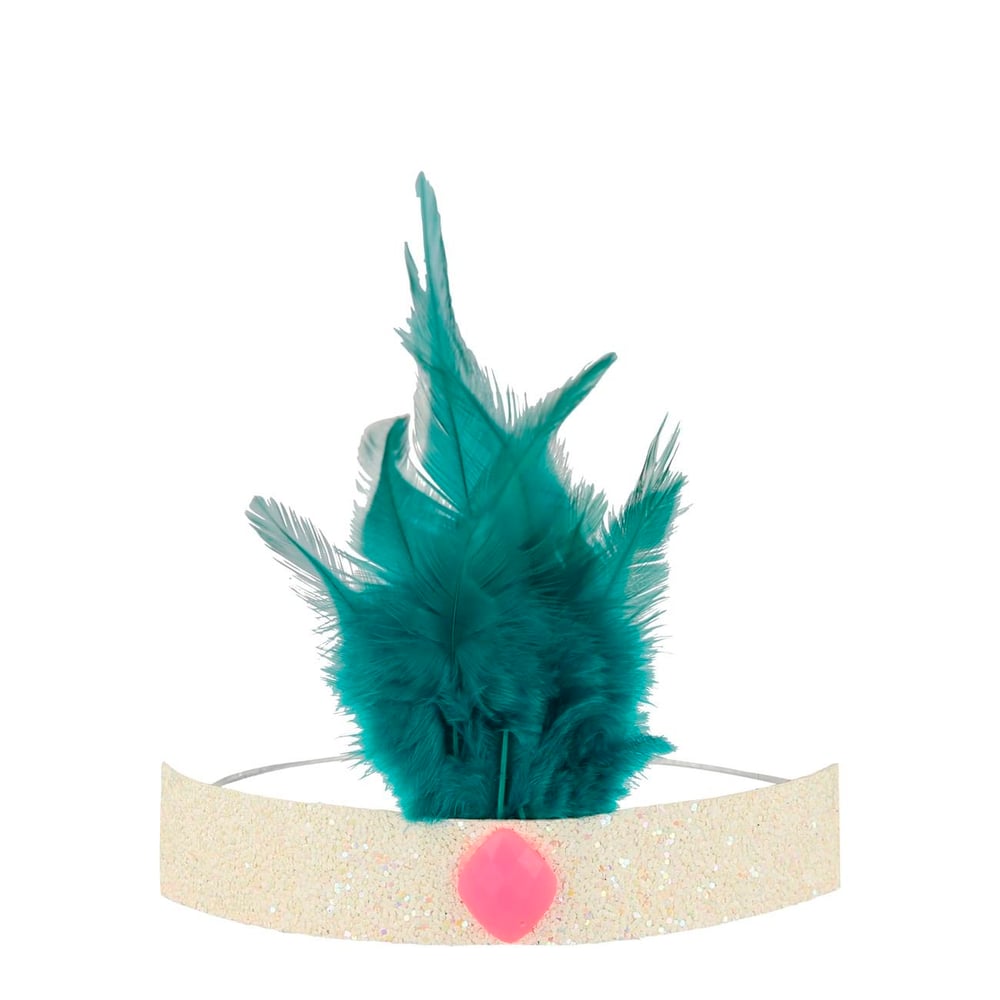 Meri Meri - Circus Parade Feather Crowns - Tüylü Sirk Taç