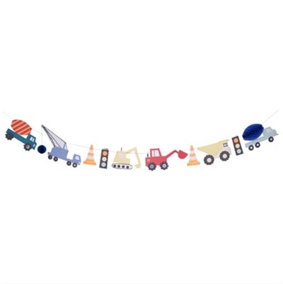 Meri Meri - Construction Garland - İnşaat Asılan Süs