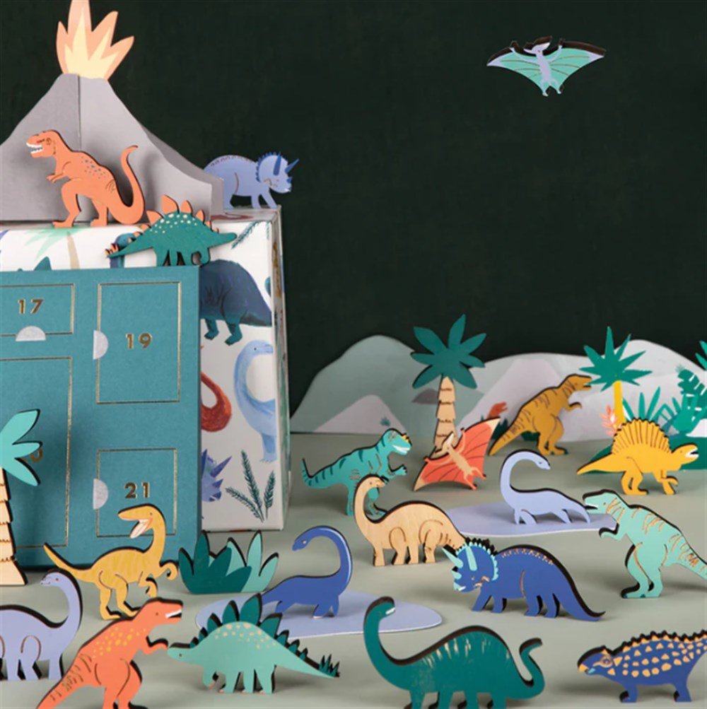 Meri Meri - Dinosaur Advent Calendar - Dinozor Advent Calendar