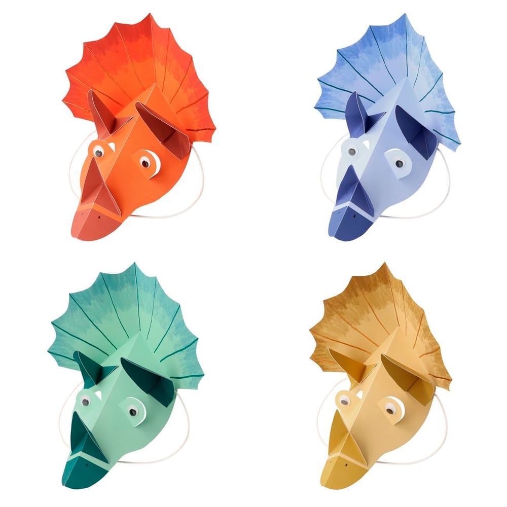 Meri Meri - Dinosaur Party Hats - Dinozor Parti Şapkaları