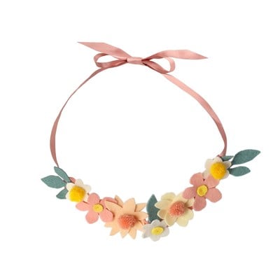 Meri Meri - Diy Headband & Wand - Çiçekli Baş Süsü & Değnek El İşi Seti