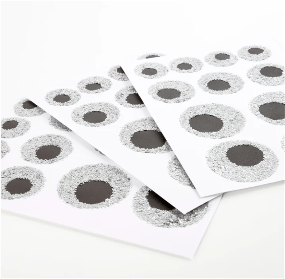 Meri Meri - Eco Glitter Eyeball Stickers - Parıltılı Göz Çıkartmalar (8li)